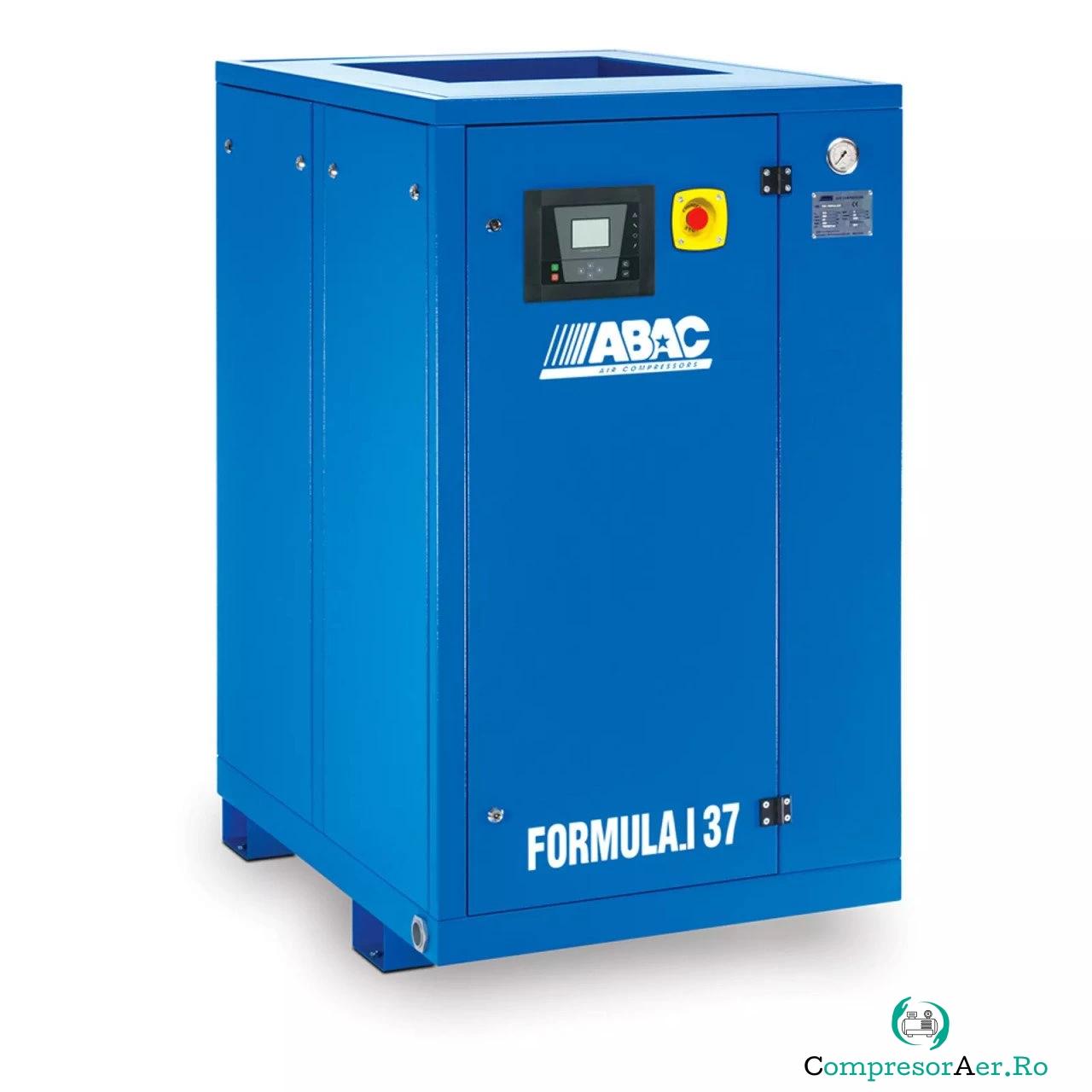 Compresor de aer profesional cu surub - 75 kW, 12400 L/min, 4-8 bari - ABAC-Formula-I-75A-8bar la 119,966.93 lei ron