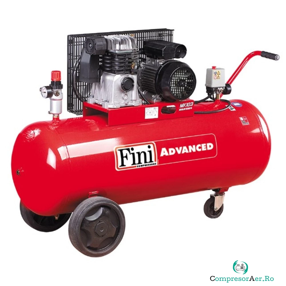 Compresor Fini MK103-150-3M, 2200W, 10 Bar, 150L