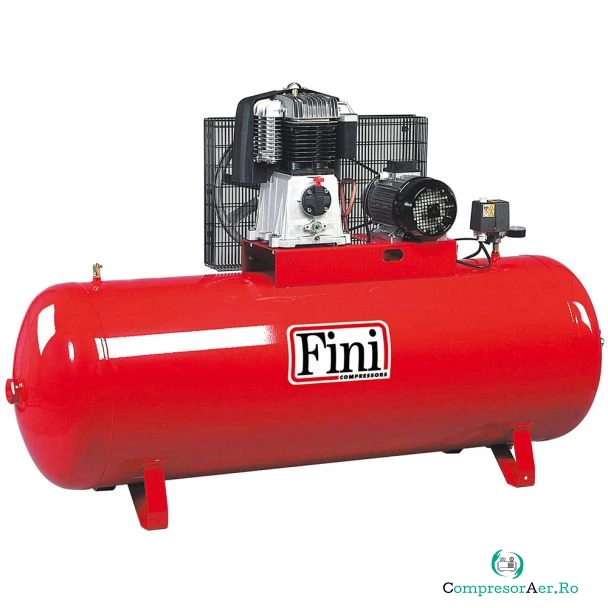Compresor de aer Fini BK119-500F-5.5, 500 l, 4 kW, 10 bar, 620 l/min la 12,532.00 lei ron