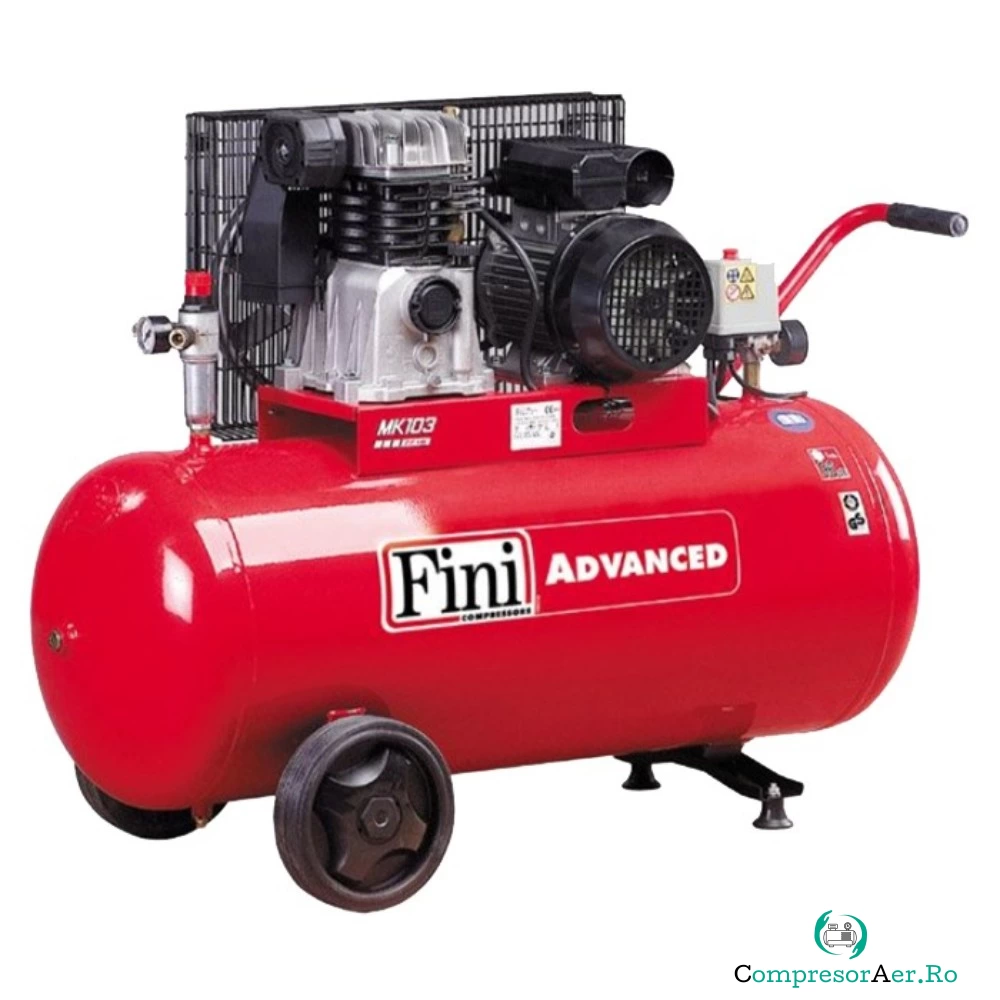 Compresor Fini MK102-100-3M, 2200W, 10 Bar, 100L