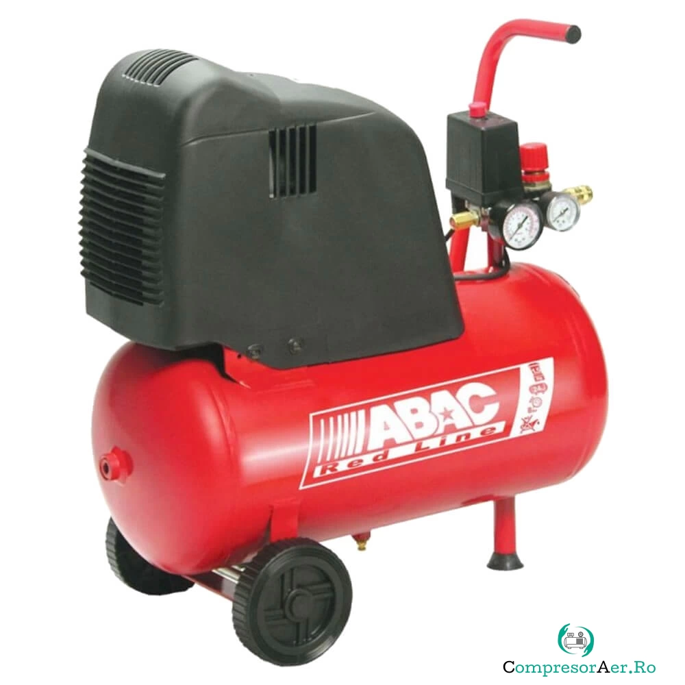 Compresor ABAC OM195 RED LINE, 1100W, 8 Bar, 24L